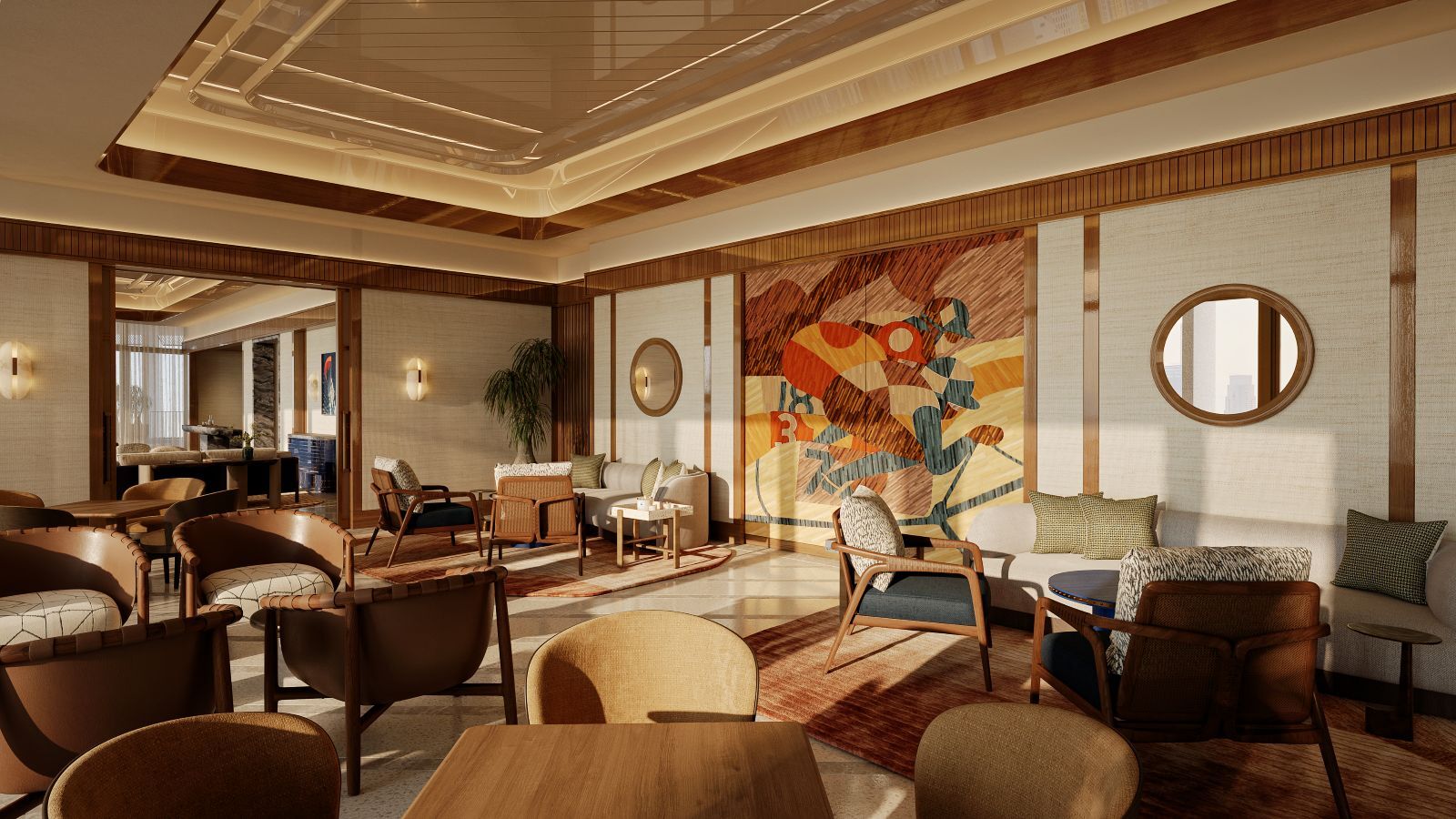Tihany Design　Adam D. Tihany Designer Adam D. Tihany's Elegant Hotel and Restaurant